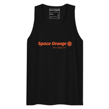 Space Orange J Men’s premium tank top