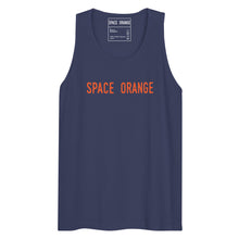 Space Orange S Men’s premium tank top