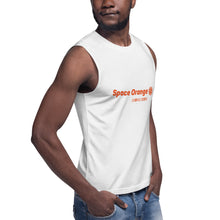 Space Orange K Unisex Muscle Shirt