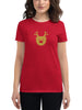 Gold Reindeer Women's short sleeve t-shirt