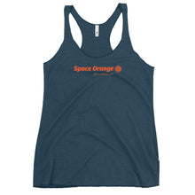 Space Orange J Women's Racerback Tank