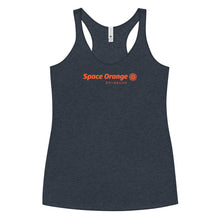 Space Orange J Women's Racerback Tank