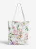 Heavy Duty and Strong Natural Canvas Rose Tote Bag - Billyforce Shop
