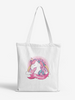 Magical Unicorn Heavy Duty and Strong Natural Canvas Tote Bags - Billyforce Shop