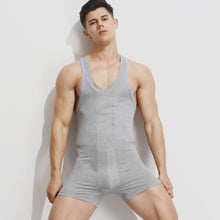 SUPERBODY Men's Cotton Lycra Bodysuit Body Shaper