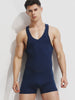 SUPERBODY Men's Cotton Lycra Bodysuit Body Shaper