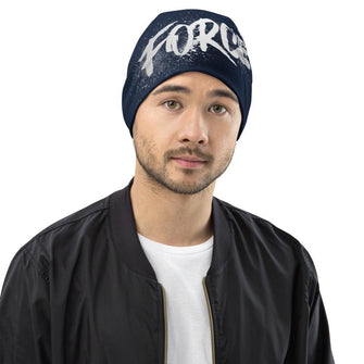 FORCE Splashed! All-Over Print Beanie (Navy) - Billyforce Shop