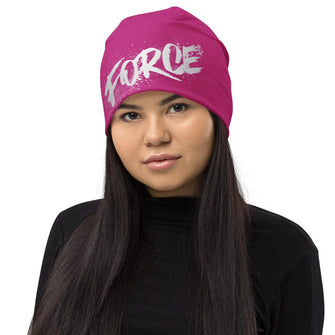 FORCE Splashed! All-Over Print Beanie (Hot Pink) - Billyforce Shop