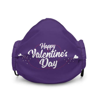 Happy Valentine's Day Premium Face Mask - Billyforce Shop