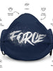FORCE Premium face mask (Navy) - Billyforce Shop