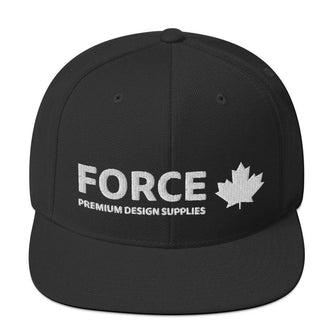 FORCE Logo Embroidered Snapback Hat** - Billyforce Shop