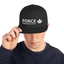 FORCE Logo Embroidered Snapback Hat** - Billyforce Shop