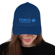 FORCE Structured Twill 3D Puff Embroidery Baseball Cap - Royal Blue - Billyforce Shop