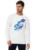 Shooting Star Men's Long Sleeve Fitted Crew - Billyforce Shop