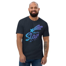 Shooting Star Men's Fitted T-shirt - Billyforce Shop
