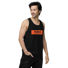 FORCE Orange Men’s premium tank top - Billyforce Shop