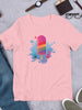 Rainbow Popsicle - Splashed! Unisex T-Shirt - Billyforce Shop