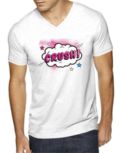 CRUSH! Men's Sueded Super Soft V-neck T-shirt - Billyforce Shop