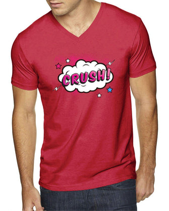 CRUSH! Men's Sueded Super Soft V-neck T-shirt - Billyforce Shop