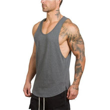Muscleguys - Solid Cotton Men's Fitness Tank Top - Billyforce Shop