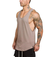 Muscleguys - Solid Cotton Men's Fitness Tank Top - Billyforce Shop