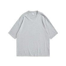 SODA WATER Oversized Comfy Plain Unisex Summer Soft Crewneck Cotton T-shirt 0057S21 - Billyforce Shop