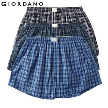 Giordano Men's 3-pack Multi Color Cotton Boxers - Billyforce Shop