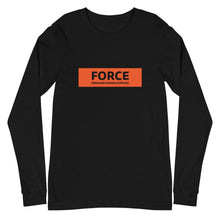 FORCE Orange Unisex Long Sleeve Tee - Billyforce Shop