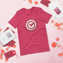 Valentine's Day Heart in Target Unisex T-Shirt - Billyforce Shop