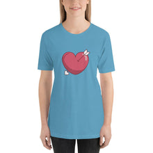Valentine's Day Heart Unisex T-Shirt - Billyforce Shop