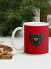 Happy Holidays Red & White Glossy Mug - Billyforce Shop